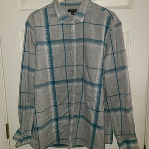 ALFANI XXL BUTTONDOWN DRESS SHIRT     - LIKE NEW